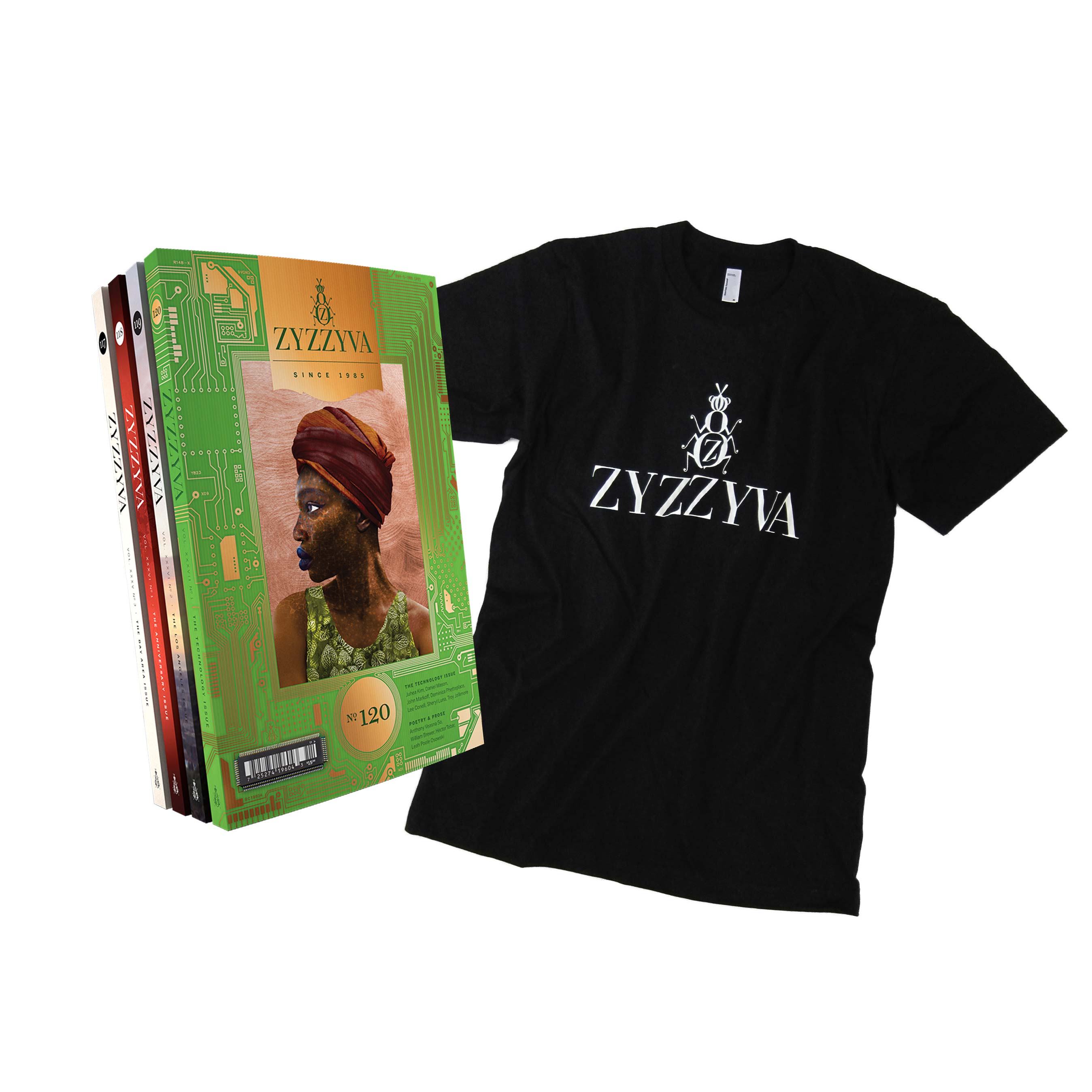ZYZZYVA T-shirt and subscription bundle ZYZZYVA T-shirt and subscription bundle