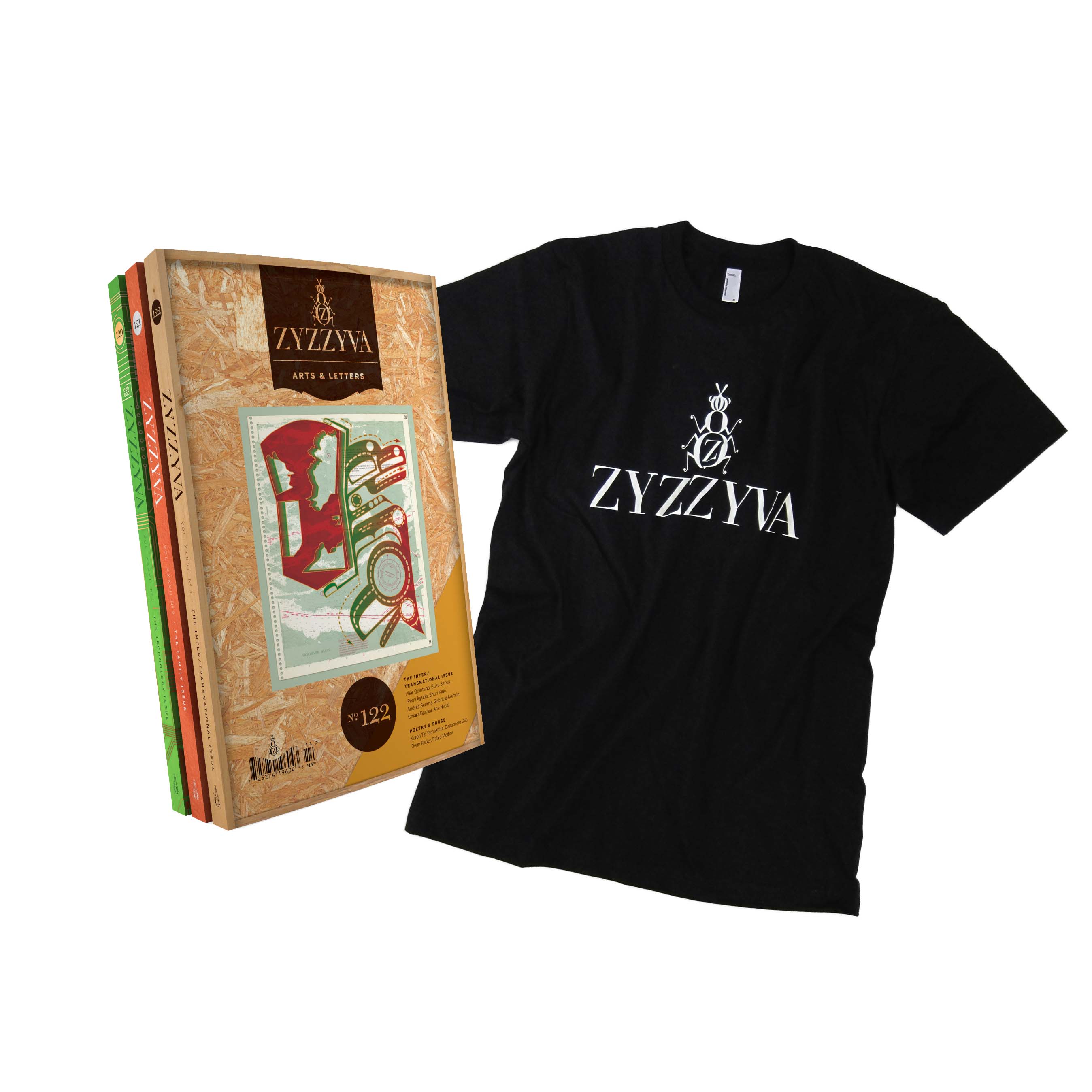 ZYZZYVA T-shirt and subscription bundle ZYZZYVA T-shirt and subscription bundle