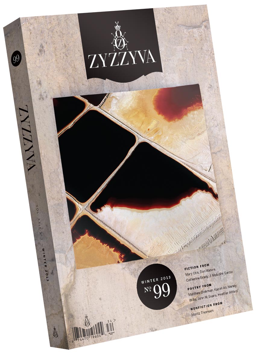 ZYZZYVA Volume 29, #3, Winter 2013
