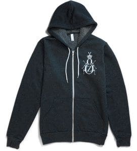 ZYZZYVA Zip Hoodie - Hooded Sweatshirt