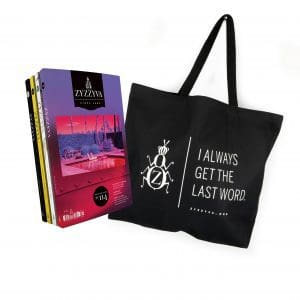 ZYZZYVA Tote Bag and 4-Issue Subscription Bundle