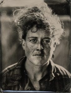 eulalea, emeryville, 2017 (wet plate collodion tintype, from Jenny Sampson's "skater" series 