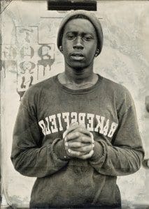 ziggy, bakersfield, 2010 (wet plate collodion tintype, from Jenny Sampson's "skater" series 