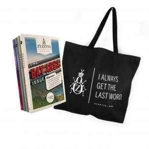 ZYZZYVA Tote Bag and 4-Issue Subscription Bundle