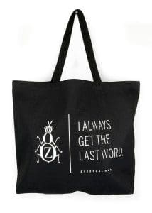 ZYZZYVA Tote Bag, full